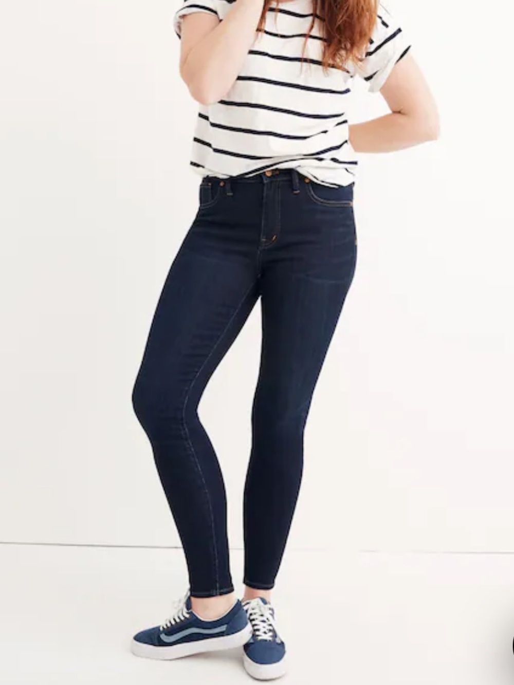 Madewell Mid-Rise Skinny Jeans Size 25P